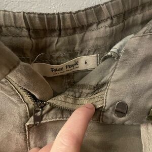 Free People Olive Green Pants